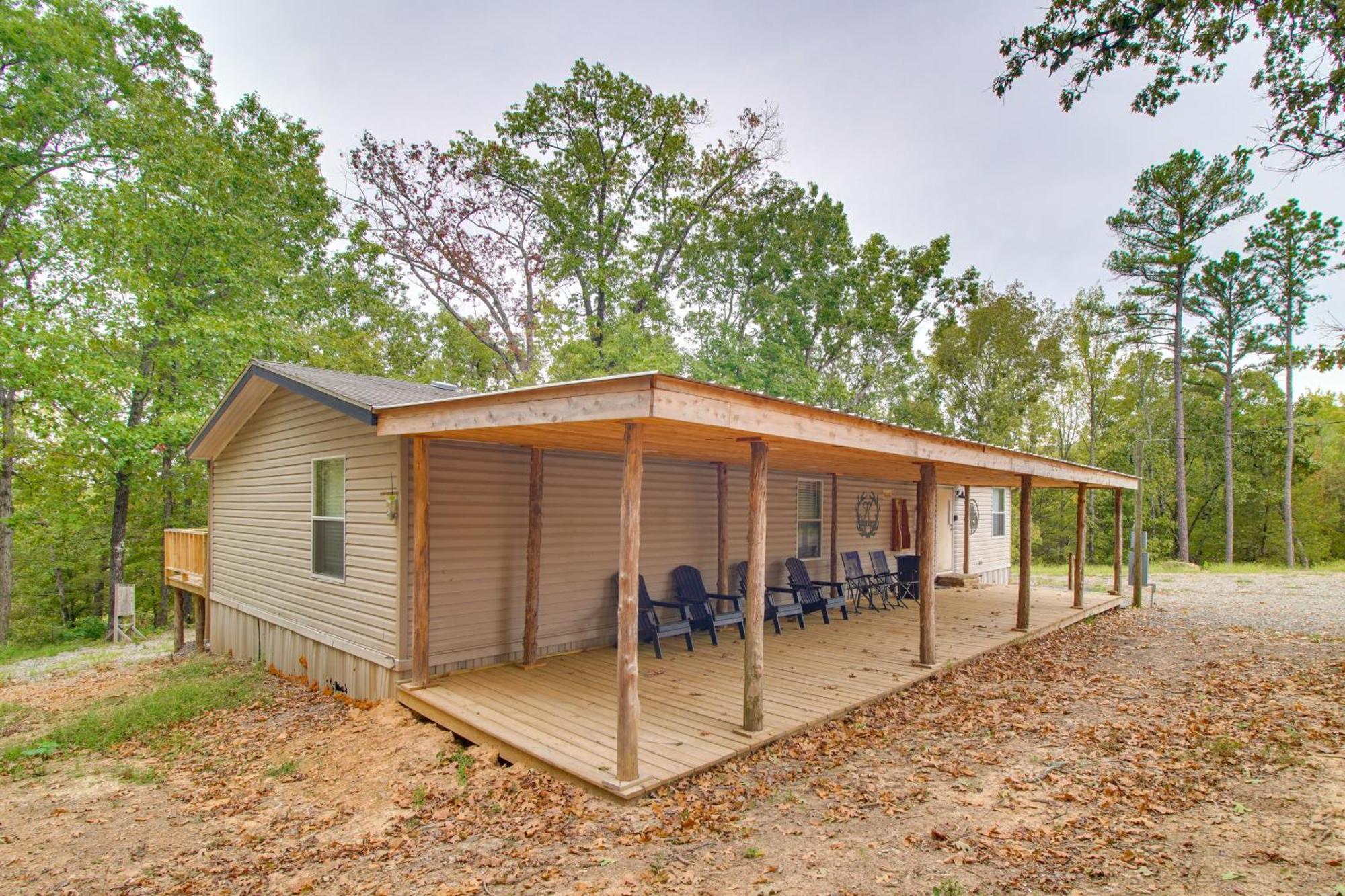 Ozark Mountain Cabin Rental On 300-Acre Ranch المظهر الخارجي الصورة