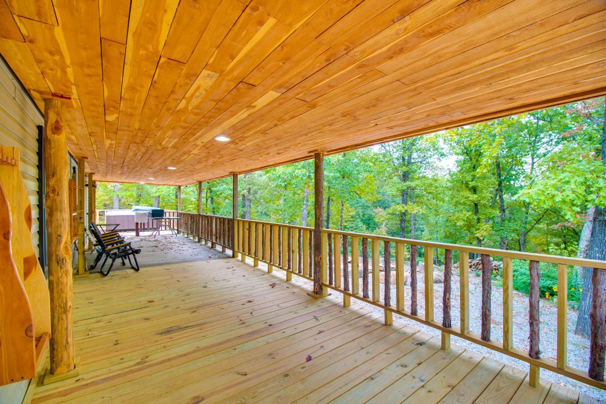 Ozark Mountain Cabin Rental On 300-Acre Ranch المظهر الخارجي الصورة